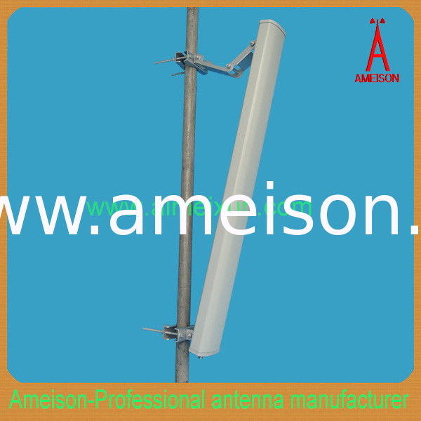 Ameson 2.4GHz 2x17dBi 90 Degrees Dual X-Polarity WiFi Panel Antenna